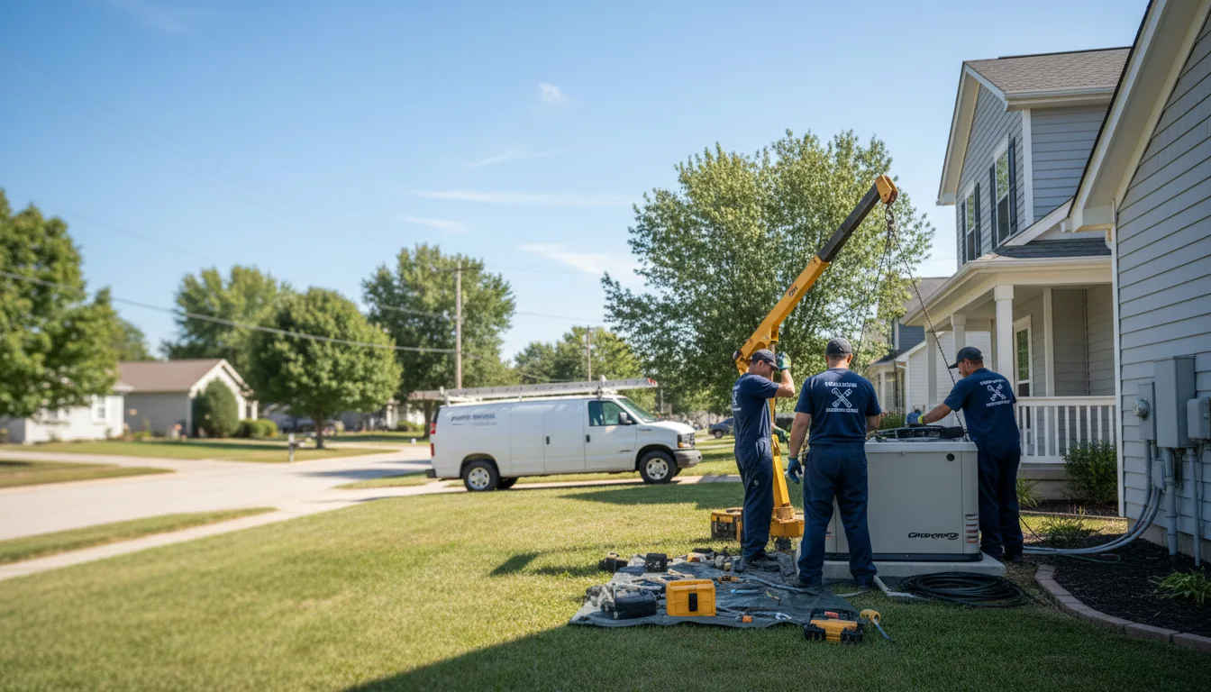 Generator Installation in Ridgeville, IN near me